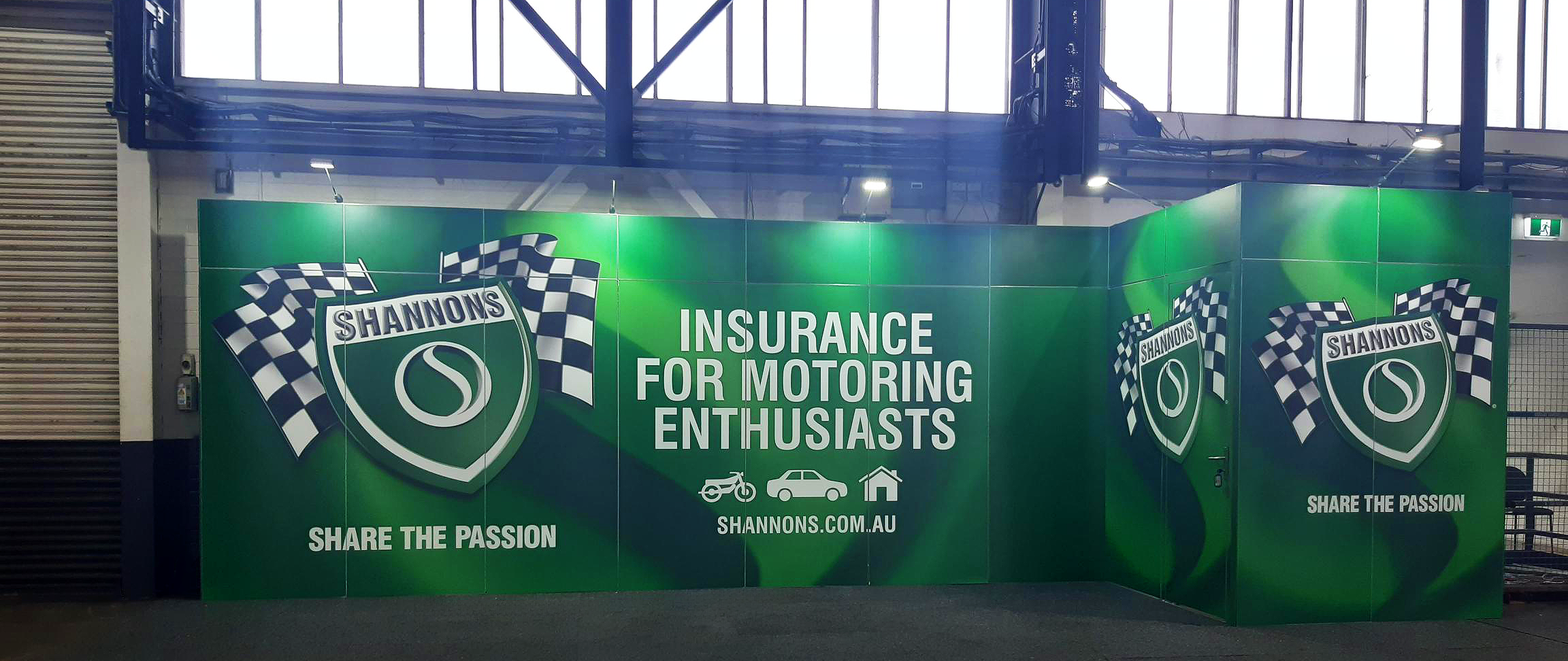 Custom Stand Branding using MP Frames