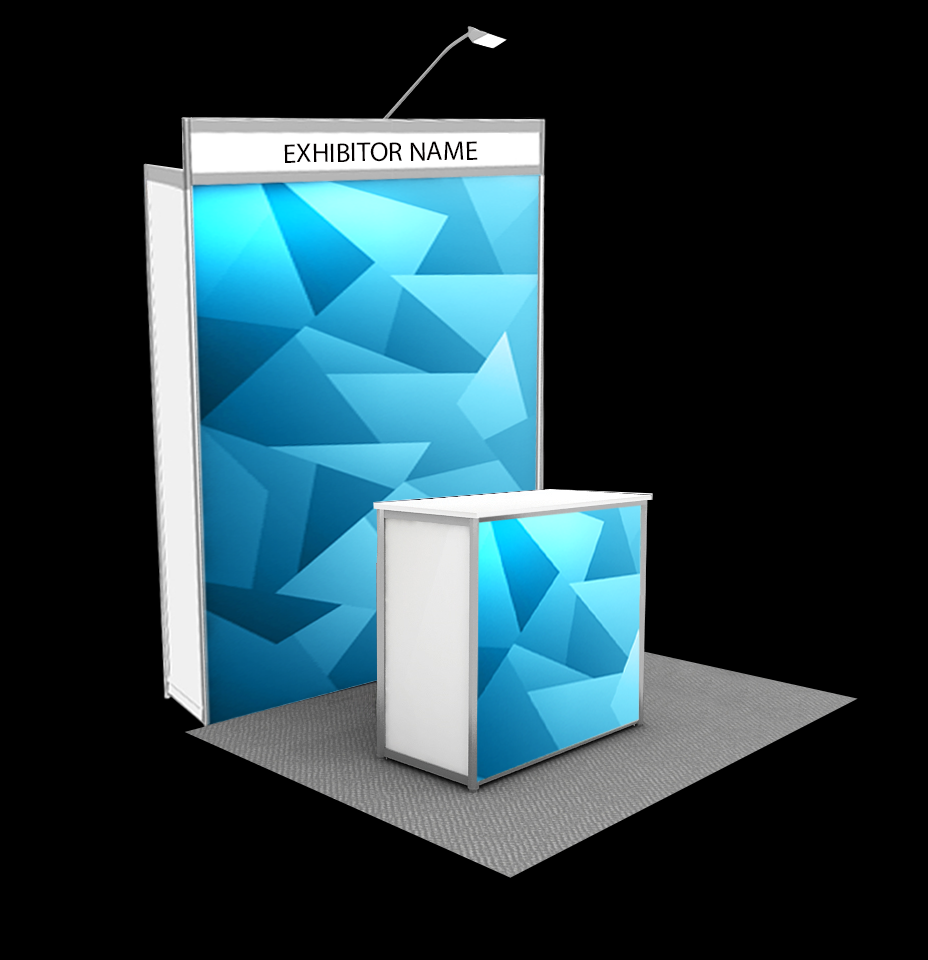 2m Octanorm Pod with Reframe Banner