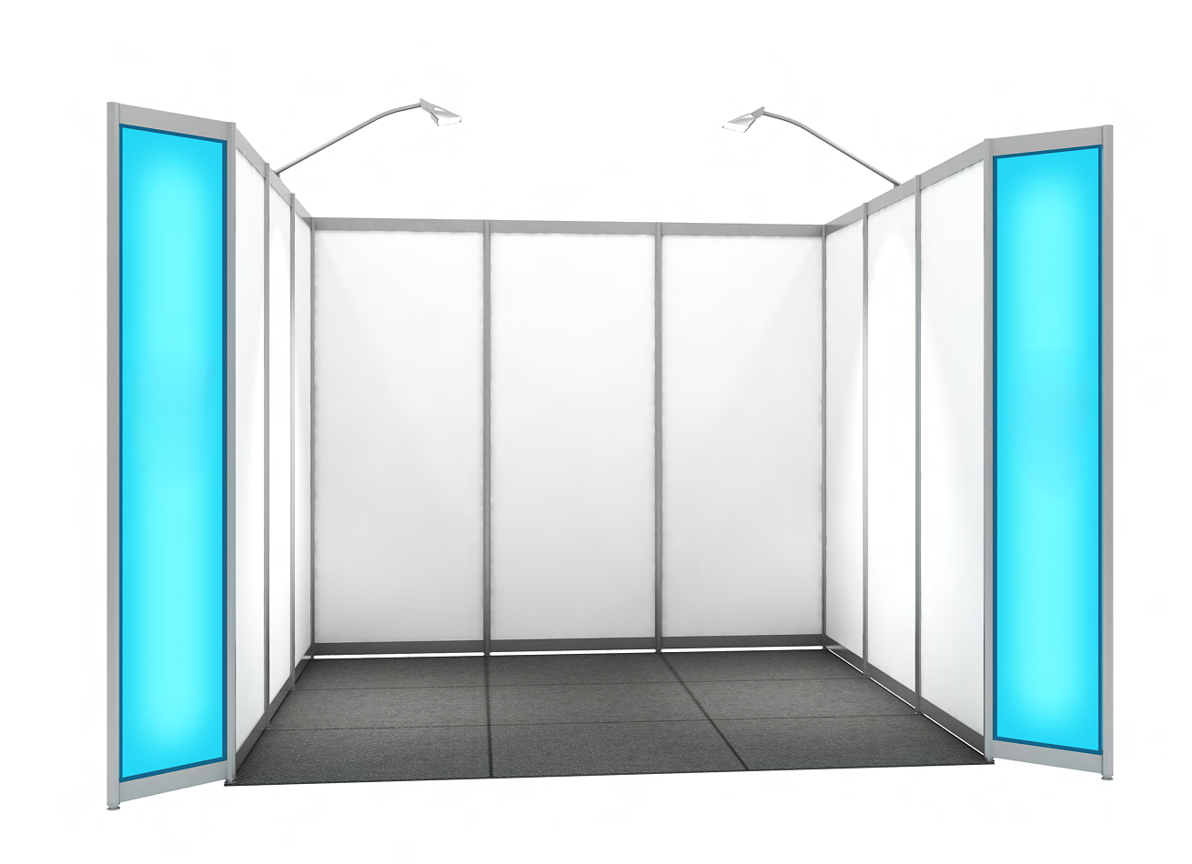 Octanorm 3x3 Backlit Vertical Fascias