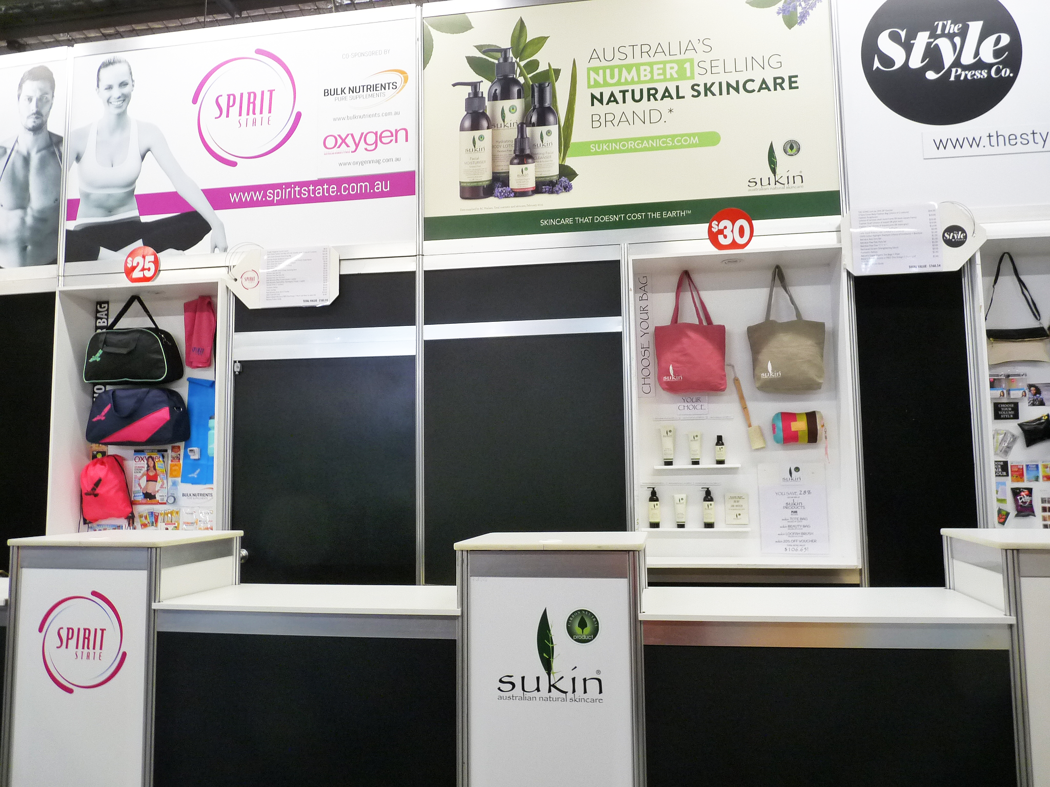 Shop Display with Printed Graphics & Lockable Door
