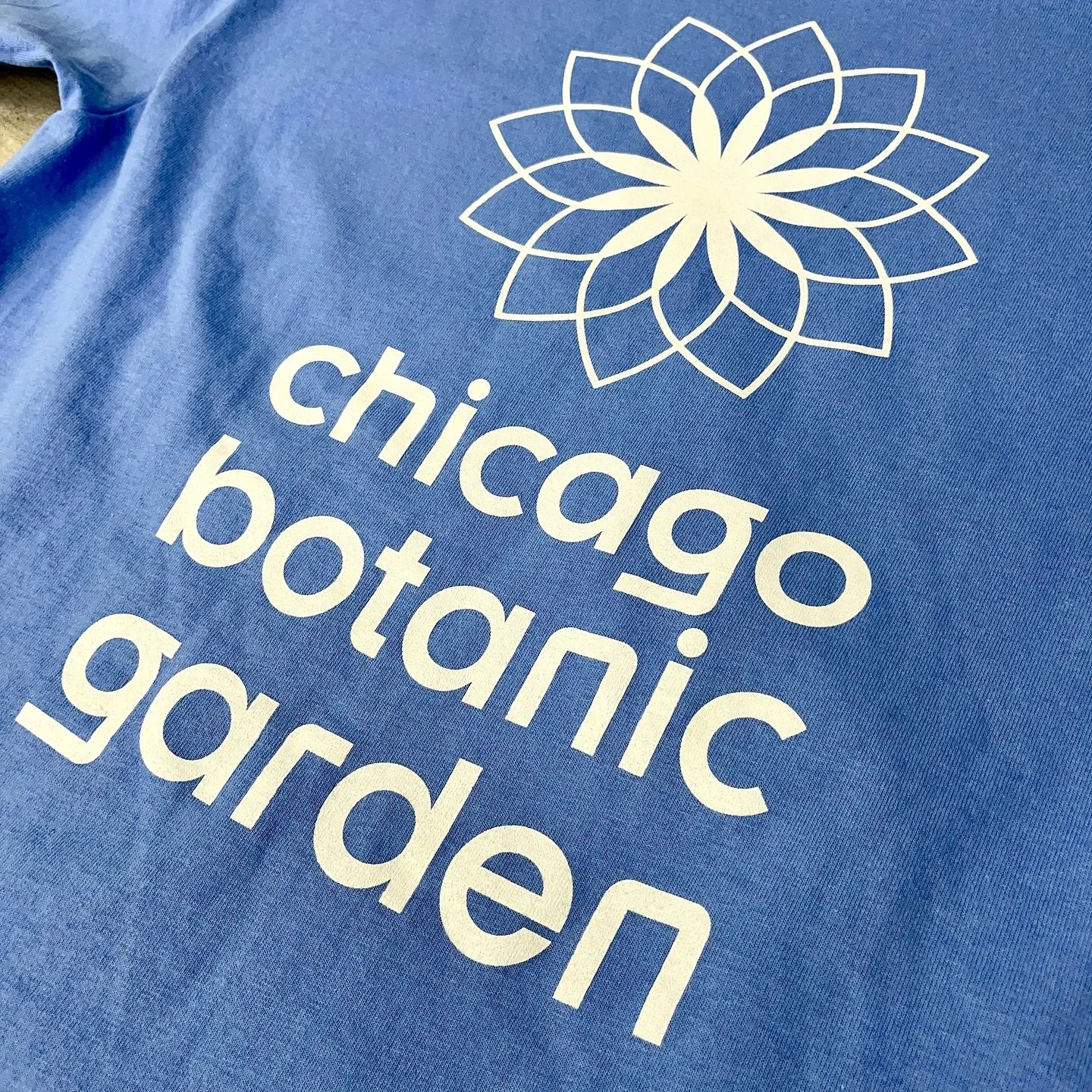 Don&rsquo;t get me wrong, I love all our clients- from weird bands of all genres to amazing Puerto Rican food spots to international puppet festivals- but 45 year old me was STOKED to print these longsleeves for the @chicagobotanic gardens. I even sp