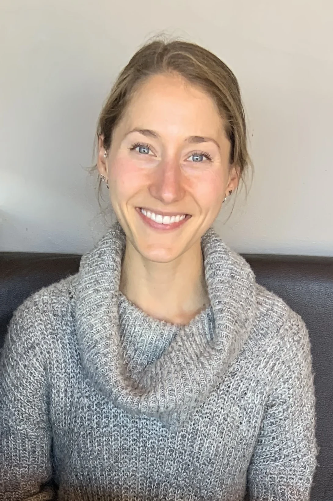 Occupational Therapist Emily smiling to camera services Powell River