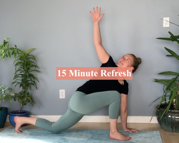 15 Minute Refresh Free Yoga Class