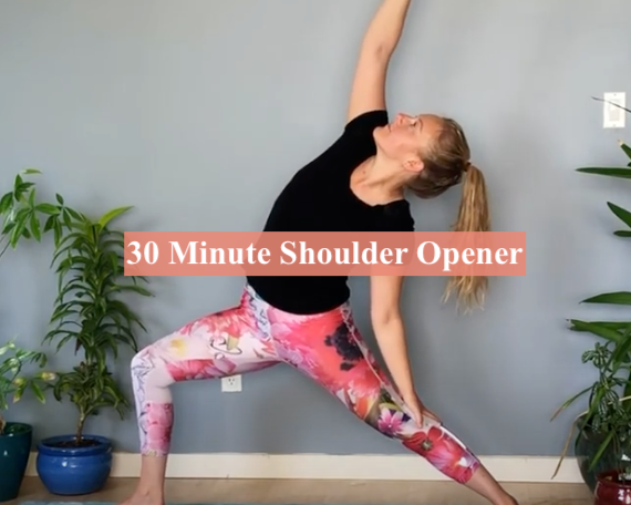 Shoulder Opening Flow Free Yoga Class