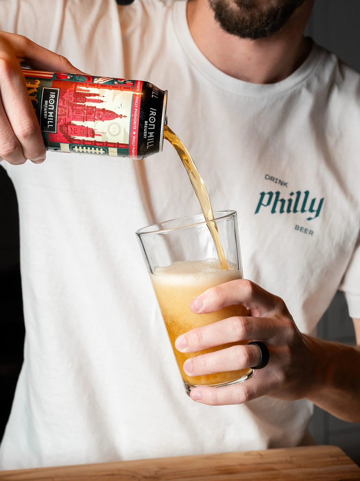Poured one for the homies at @ironhillbrewery last night. They will be missed. 

Side note: turns out pouring a beer and making it look good on camera requires a lot of takes and makes for a poorly poured beer (but it still tasted good). 🍻

#drinkph