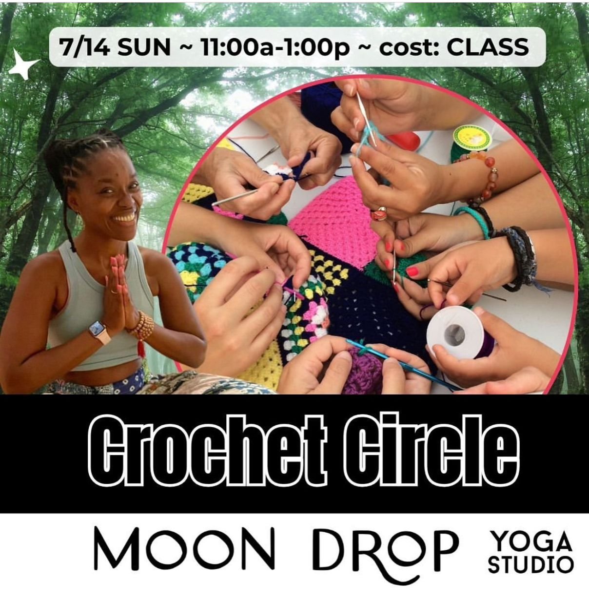 Hi friends!
โ๏ธ I am so excited to finally host a crochet circle! This gathering is for folks of all skill levels - Come as you are!
- Bring your WIPs (If you don’t know, you’ll learn what it is)
- bring your project ideas
- bring just