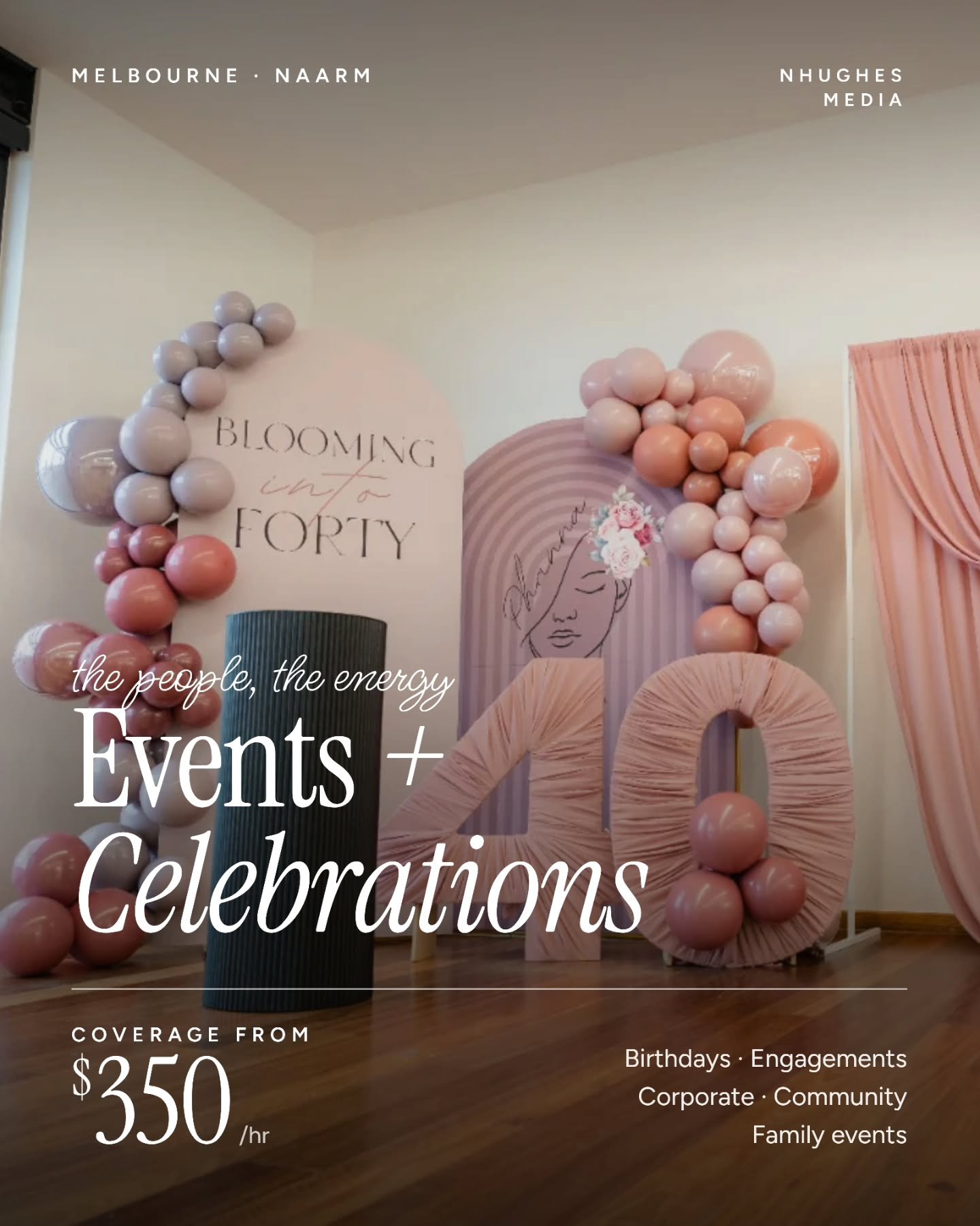 40th? Engagement party? Corporate night? Community event? Family event? I&rsquo;m in 📸🎥

I cover the people, the vibes + all the little moments happening in between ✨ 

Photo coverage from $350/hr
Photo + video options available
24hr sneak peek
Ful