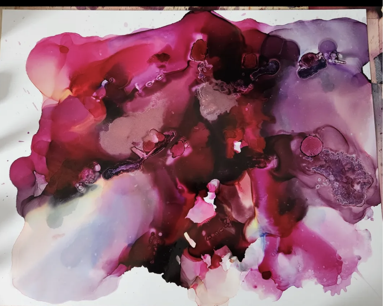  #35 The painting looked like my insides. I couldn’t look away. I wanted to live inside it.