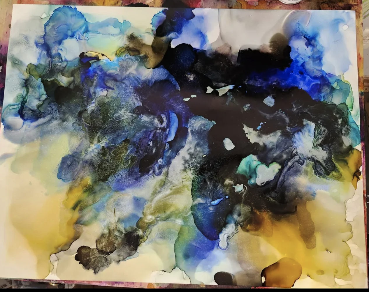 #57 I didn’t ask questions, just simmered blue.