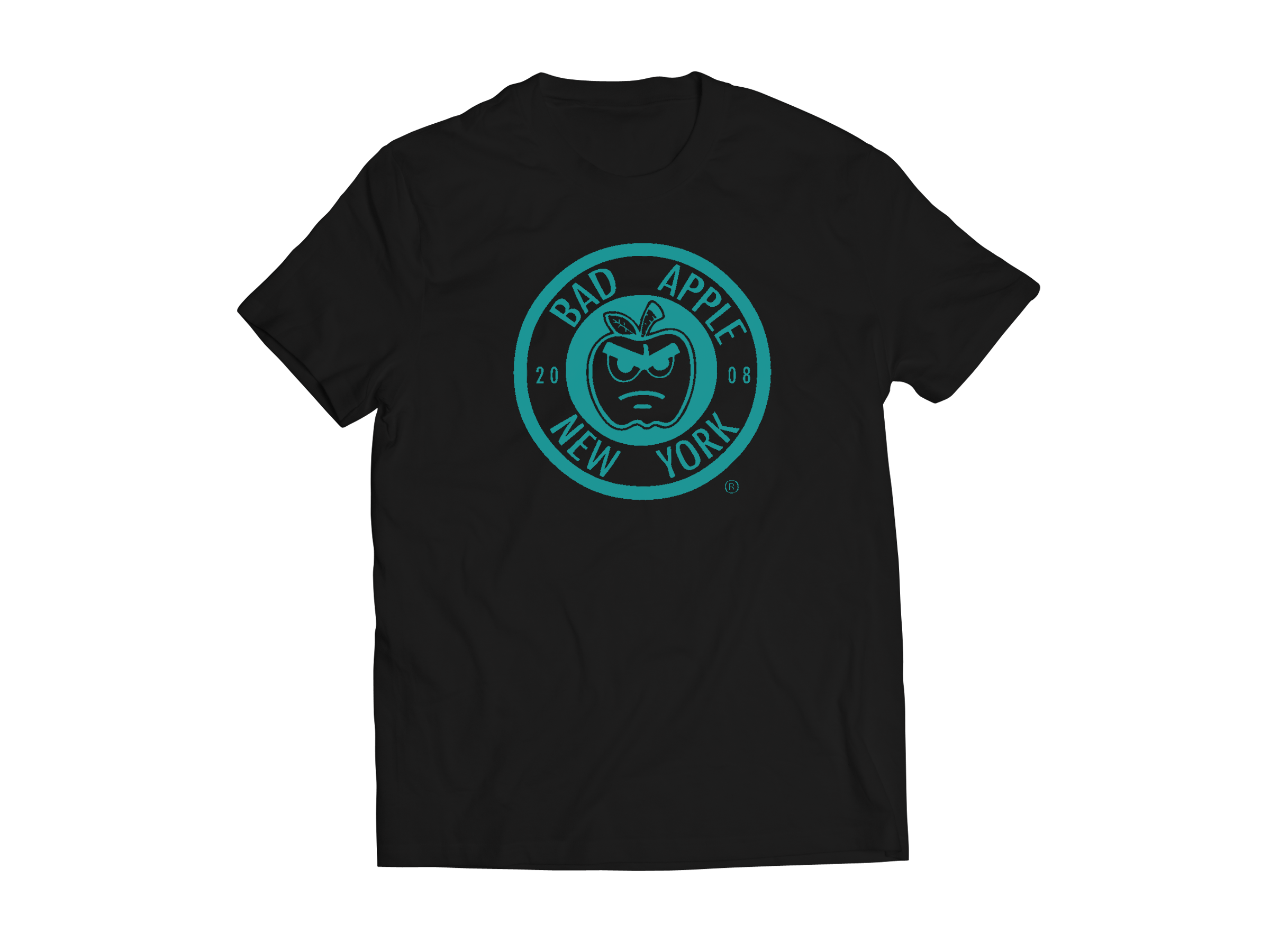 STAMP TEE-OCEAN GREEN