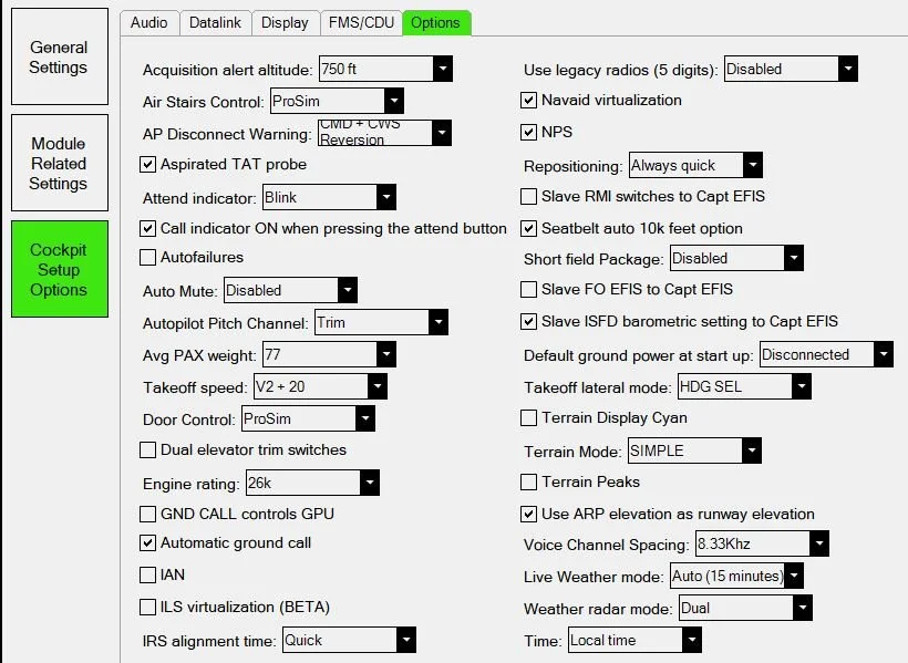ProSim737 IOS - Unconventional Settings — Flaps 2 Approach - Boeing 737 ...