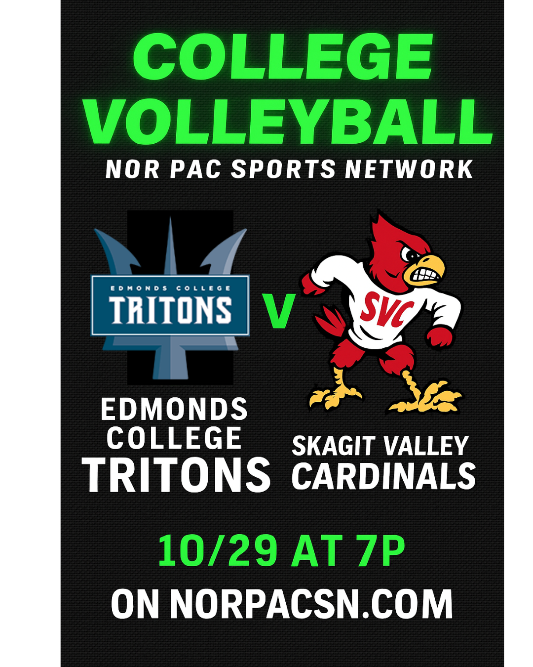 College Volleyball Showdown: Skagit Valley vs. Edmonds — NOR PAC SPORTS ...