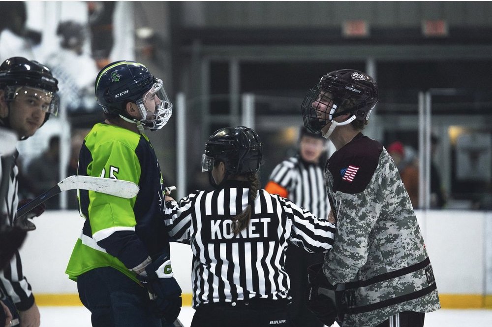 Aimee Inspiring Journey as a Hockey Official and Advocate for
