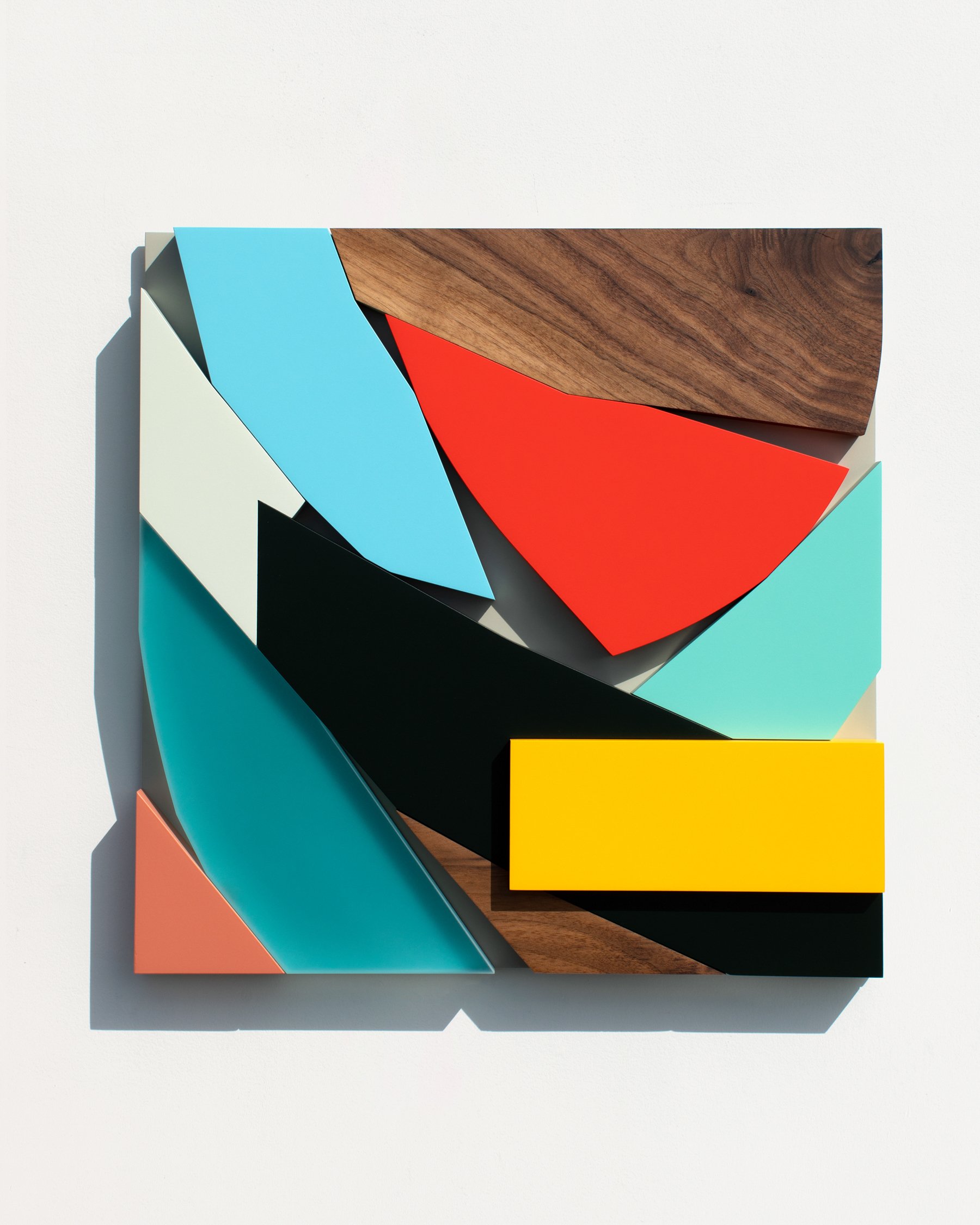 CE-014 , 2020
Nitro-acrylic spray paint, MDF, plywood, American walnut, resin, screws, VHB tape
20 x 20 x 2.5 inches