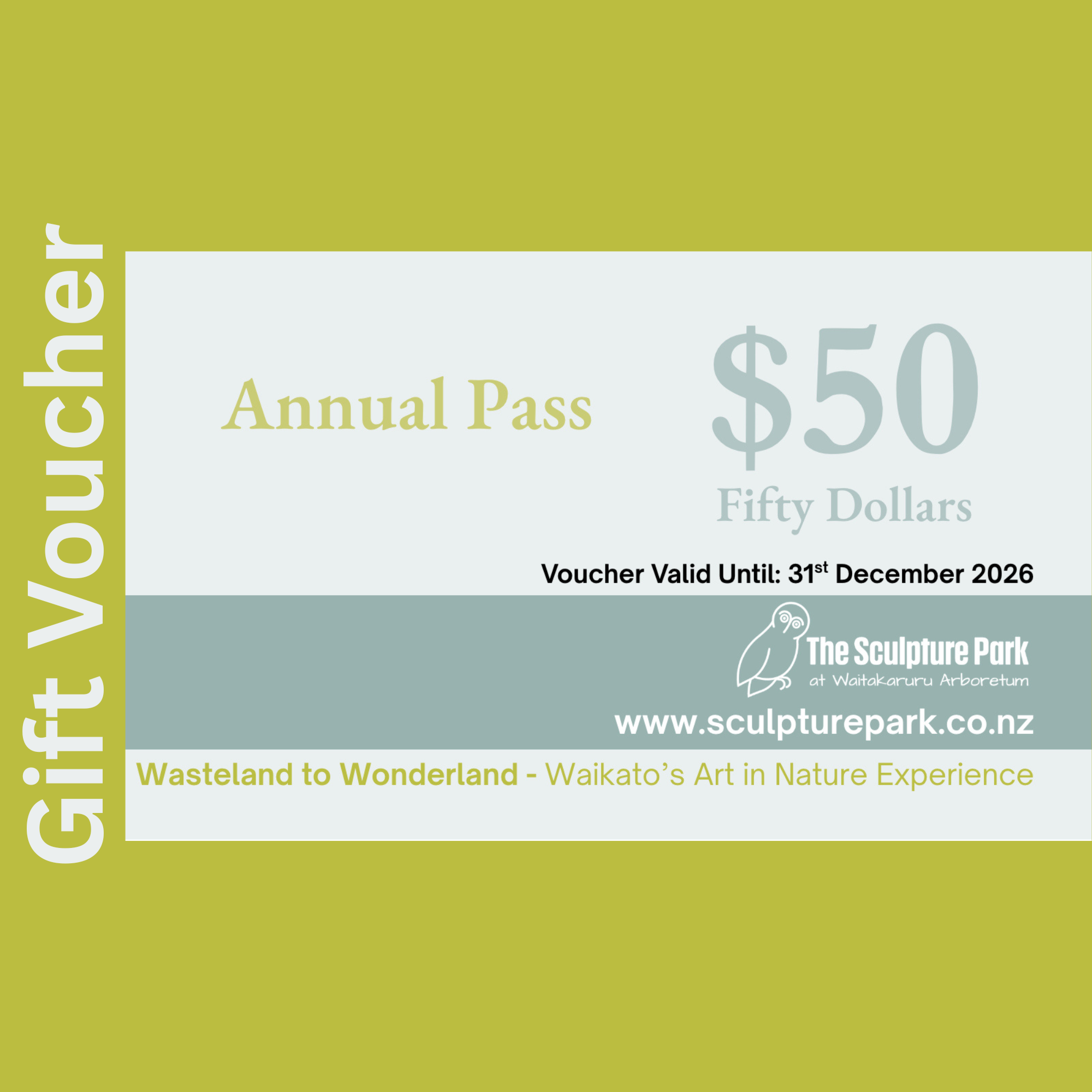 Gift Voucher - Annual Pass