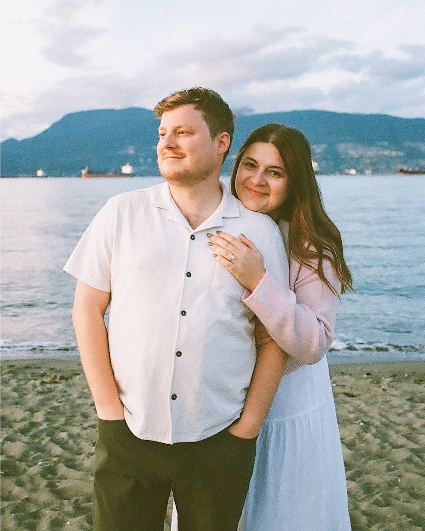 Some film favourites from Maya and Ian&rsquo;s engagement shoot ❤️

🎞️ Shot on a mix of Kodak gold 200 and Fuji Superia 400