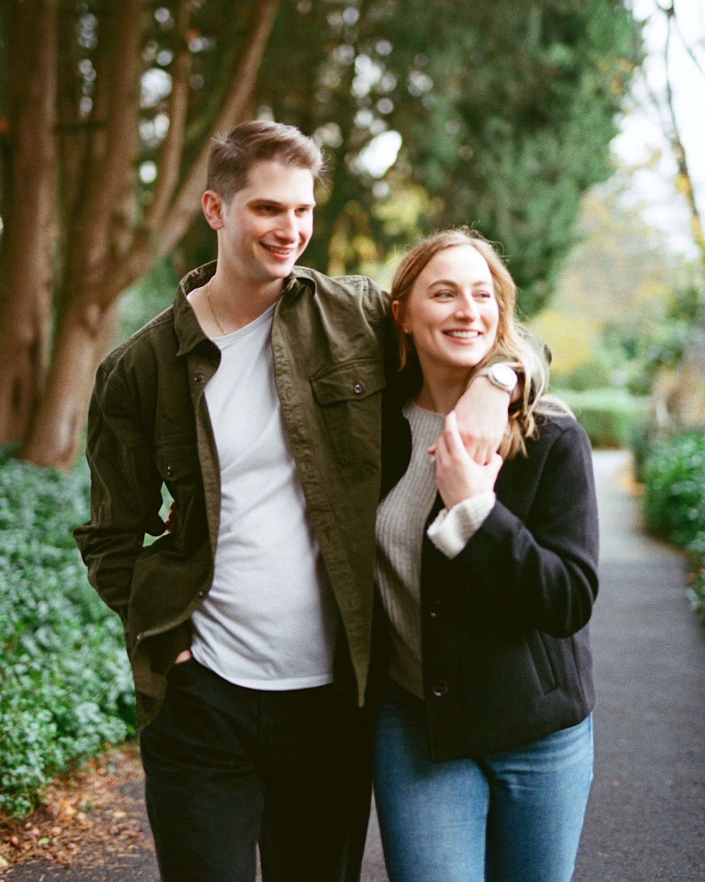 A couple of favourites Kristin &amp; Aidan&rsquo;s engagement session 💕 shot on digital and film.