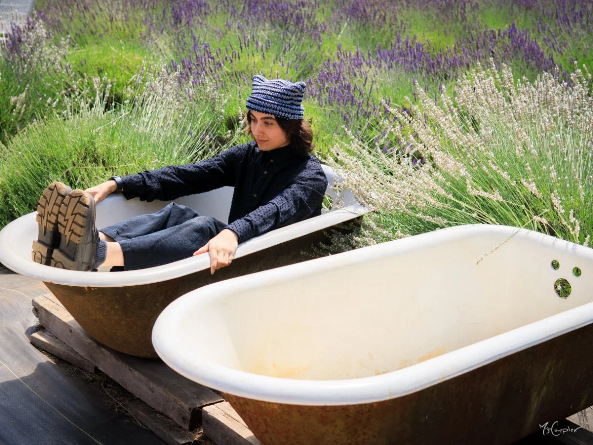 Salad Days at Wayward Lavender Farm