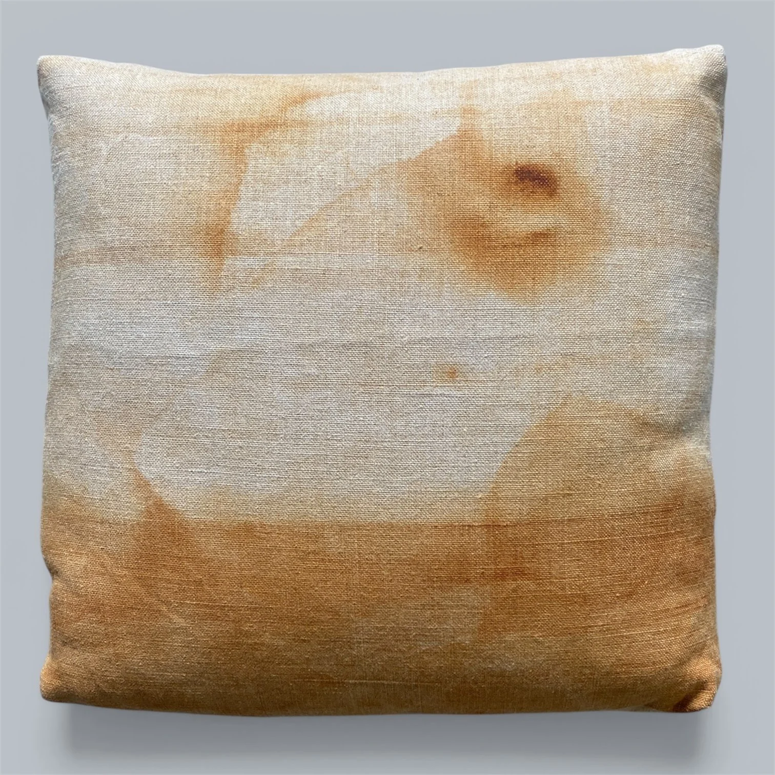 Rust Washed Printed Cushion