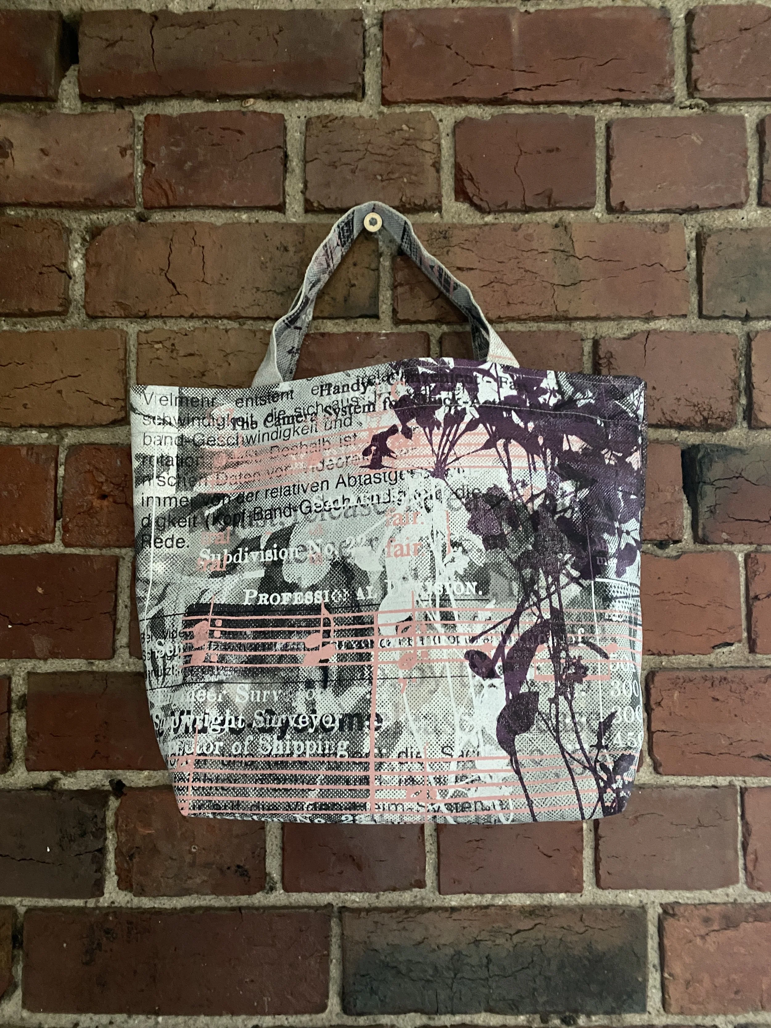 Backing Cloth Hand Bag No.1