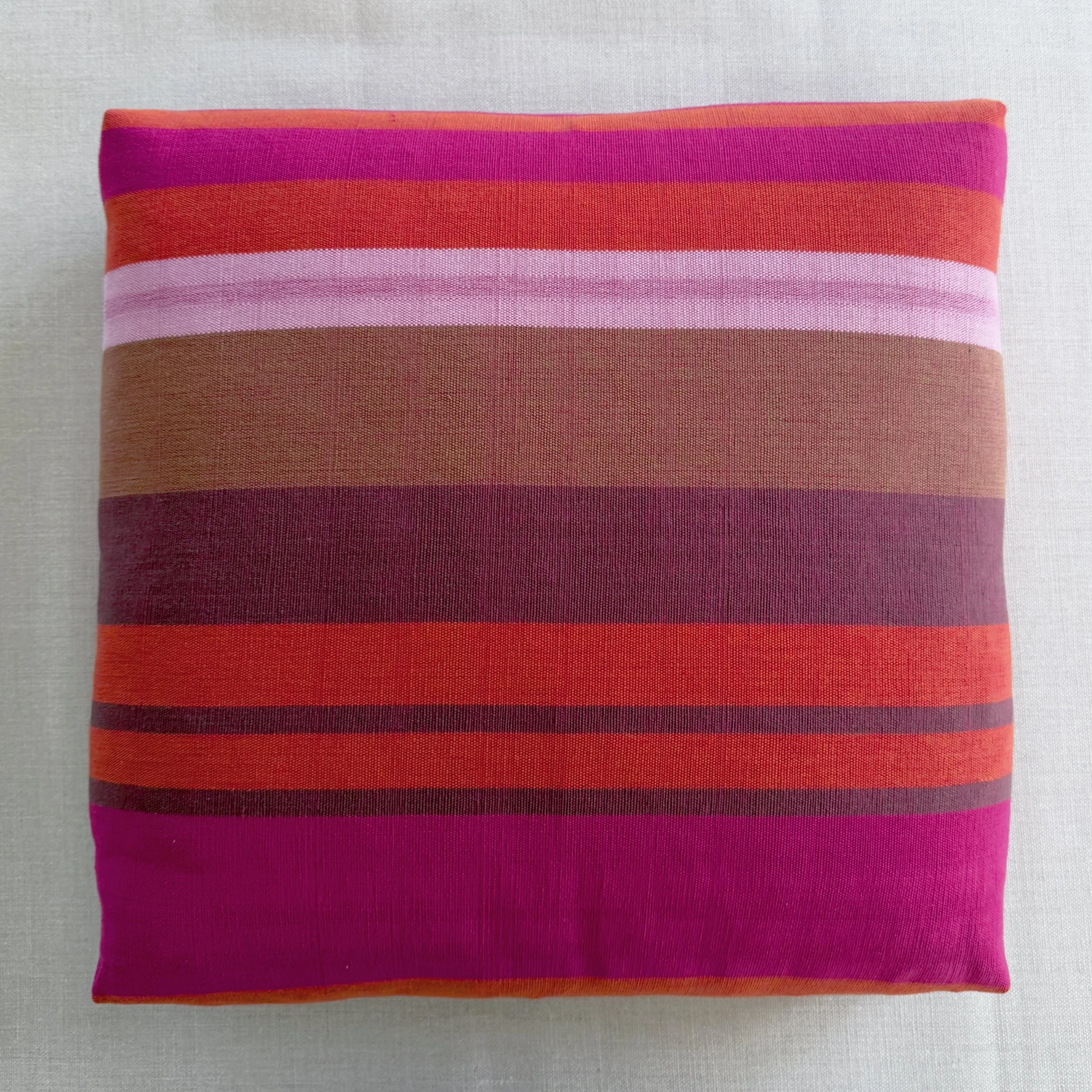 Alizarin   Cushion - Handwoven, Handmade