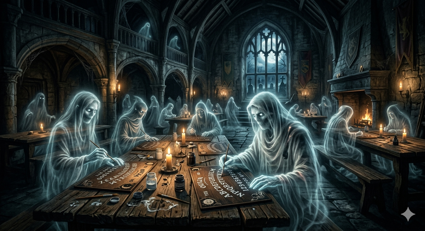 Paint Your Own Ouija Board 👻