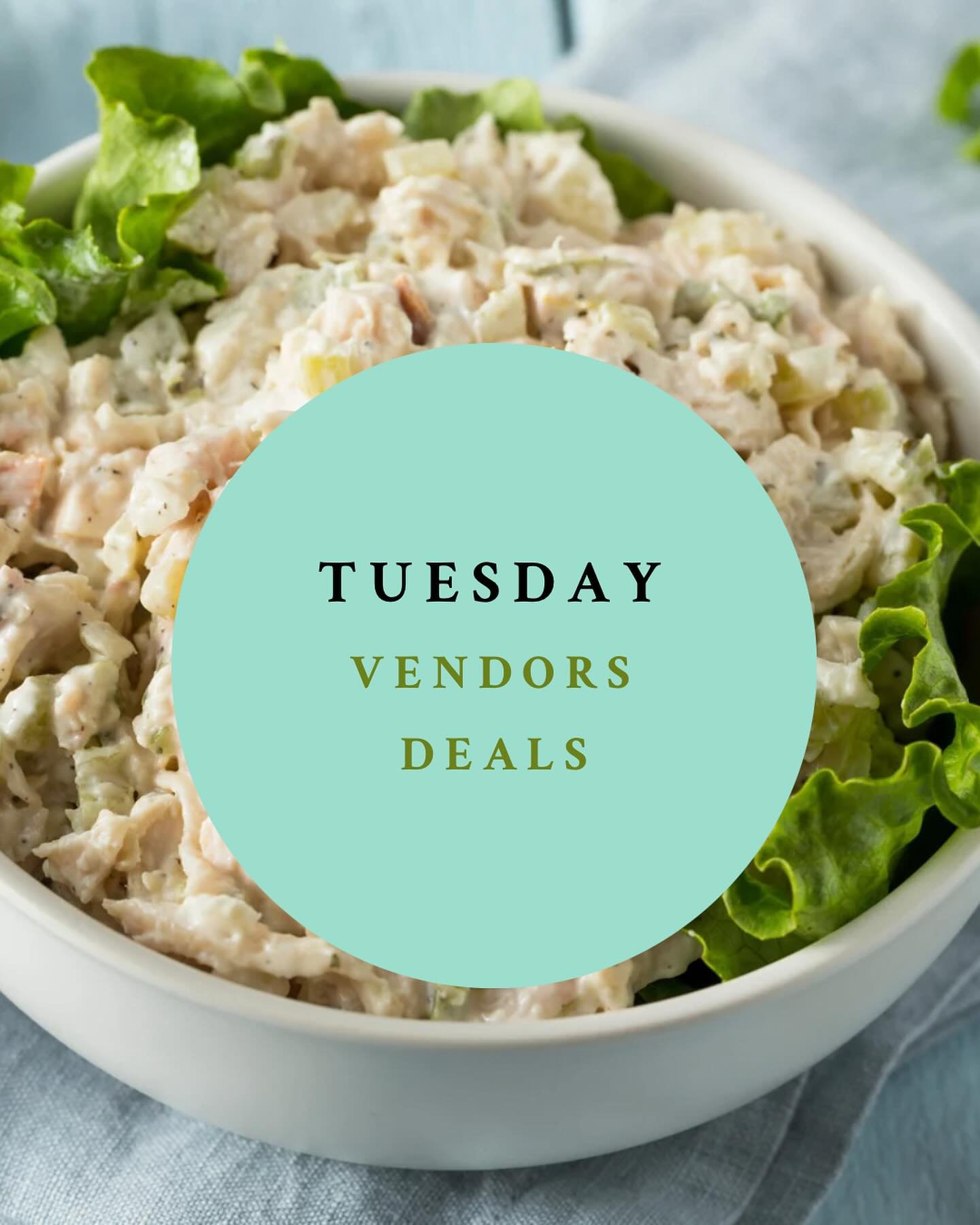 ‼️ $2 off chicken salad from @flocs_and_beyond for the first 10 Tuesday Market customers! See you Tuesday, 8am - 1pm 🐓 

#Lovevamarkets #farmersmarket #farmersmarkets #farmersmarketfinds #shoplocal #buylocal #freshproduce #harrisonburg #harrisonburg