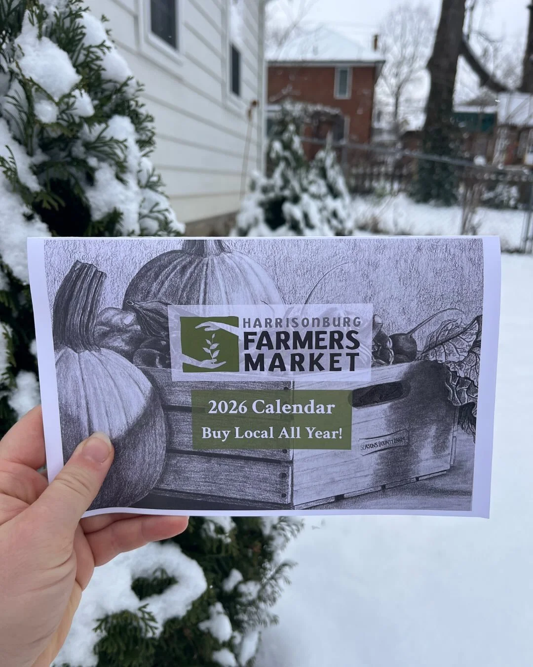 Happy Holiday Market! We can&rsquo;t wait to celebrate the season with you for the next 3 Saturdays from 9am - 1pm 🎄Have a Market lover in your life? Our 2026 Market calendar is available for purchase! It&rsquo;s chock full of vendor art and photos 