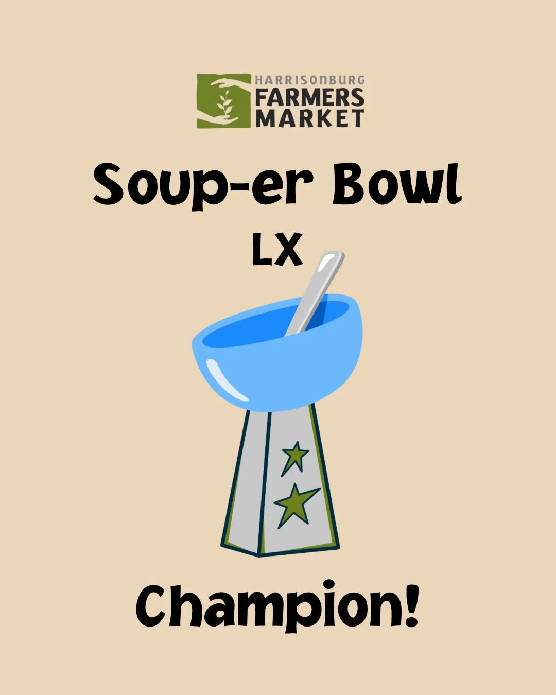 And the winner is Team Chicken Tortilla Soup! Thank you to everyone who played a part in our Soup-er Bowl! 

All recipes can be found in the Recipe Corner on our website. Tag us in your soup creations! 

And congratulations to @marigilly for winning 
