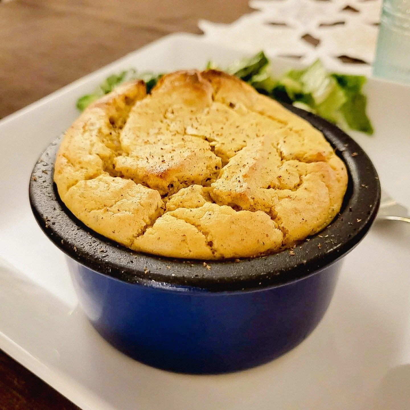 Recipe of the Week! This week, Paige Wilmer, our vendor from The Long Acre Elderberry Farm, cooked up this Butternut Squash Souffl&eacute;! This dish incorporates freshly roasted butternut squash blended with warm spices and a touch of sweetness for 