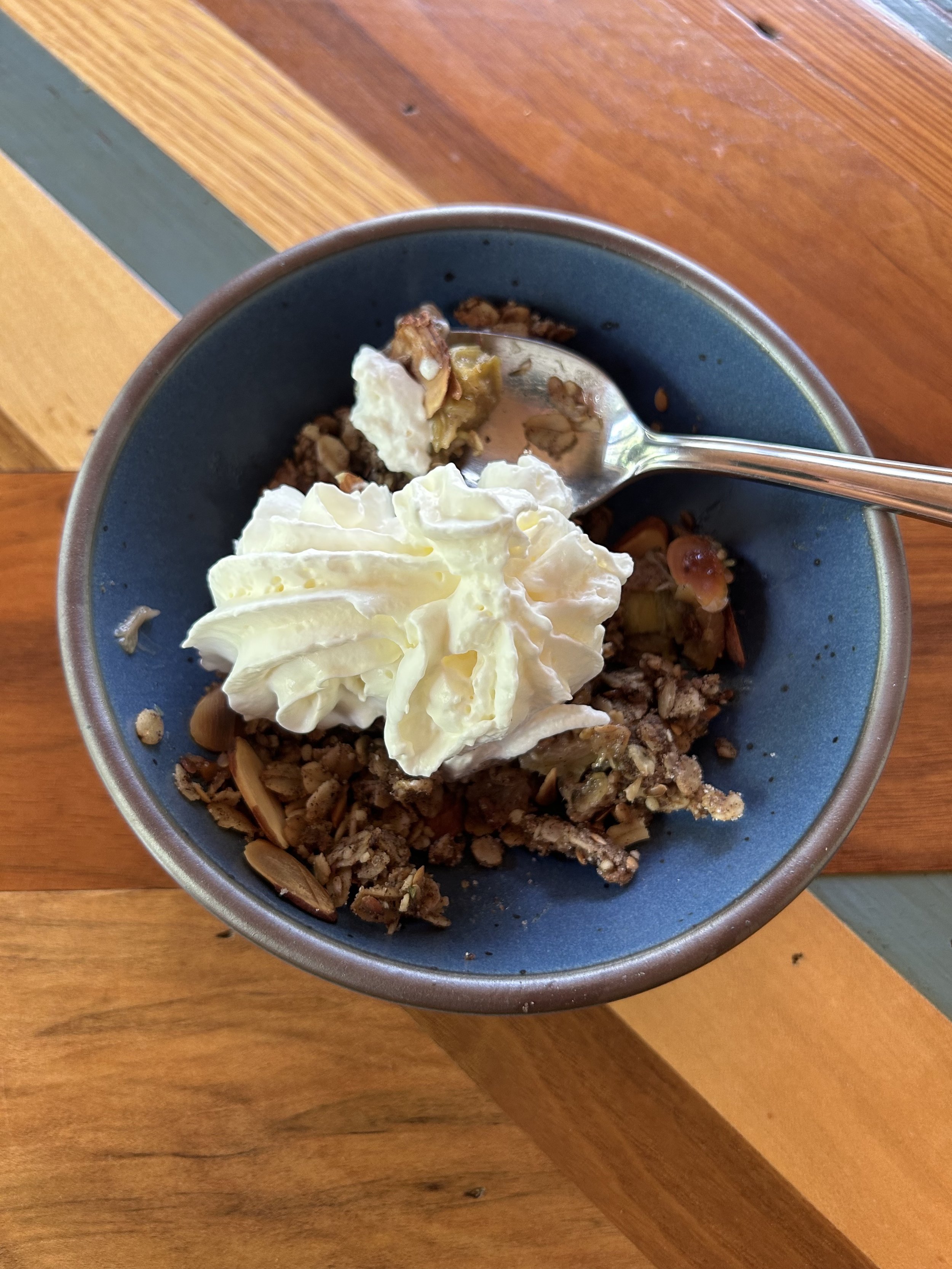 Rhubarb Crisp