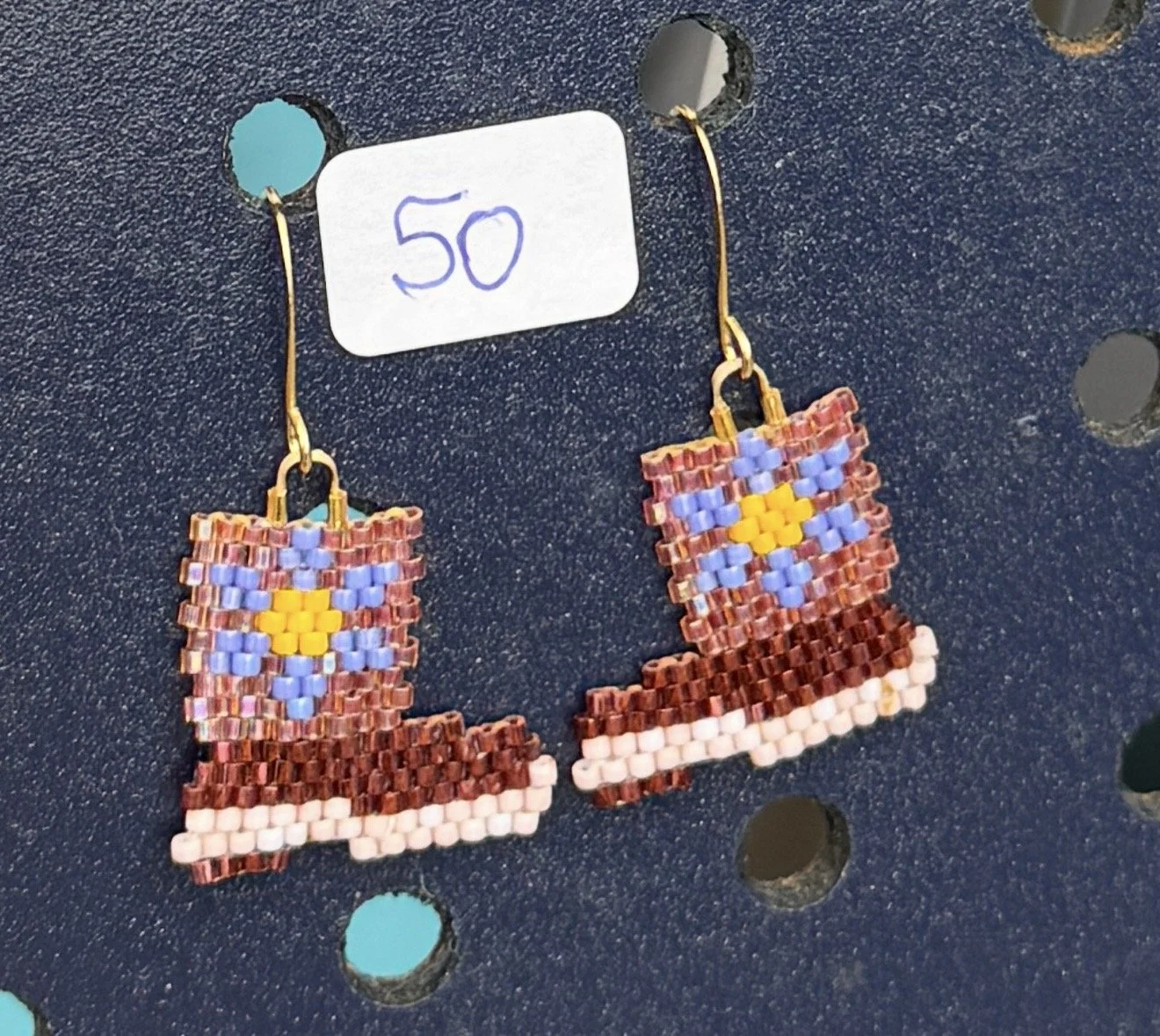 Xtratuf Extravaganza Shimmer Brown Earrings