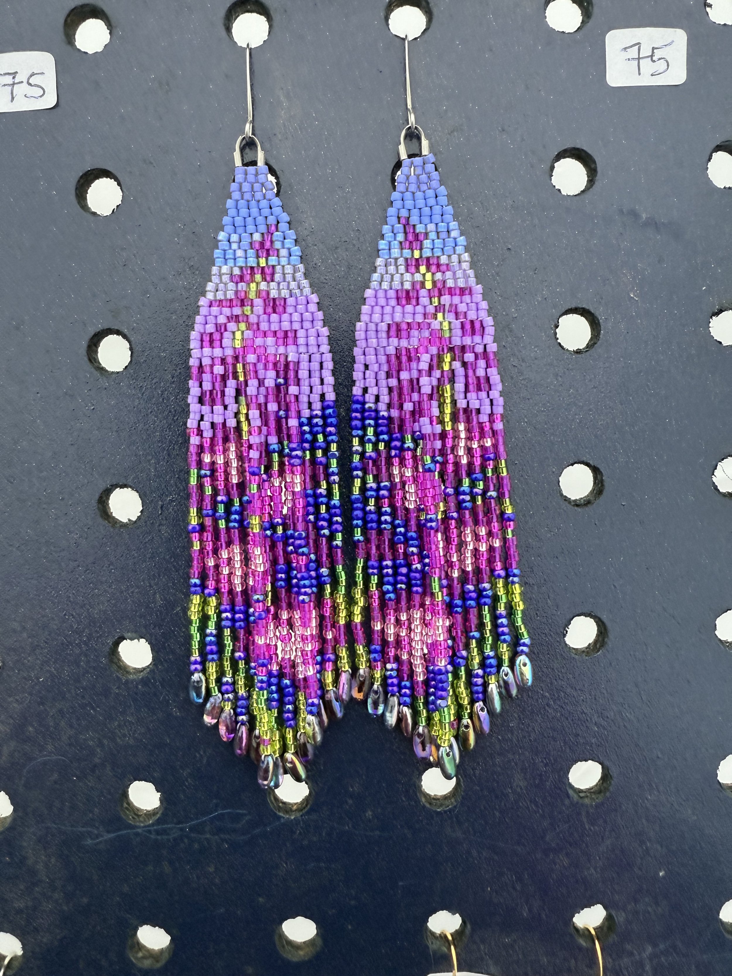 Hand Sewn Purple Ombre Fireweed-Long