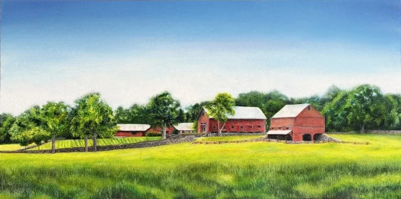greystone farm | 8" x 16" | oil on panel 