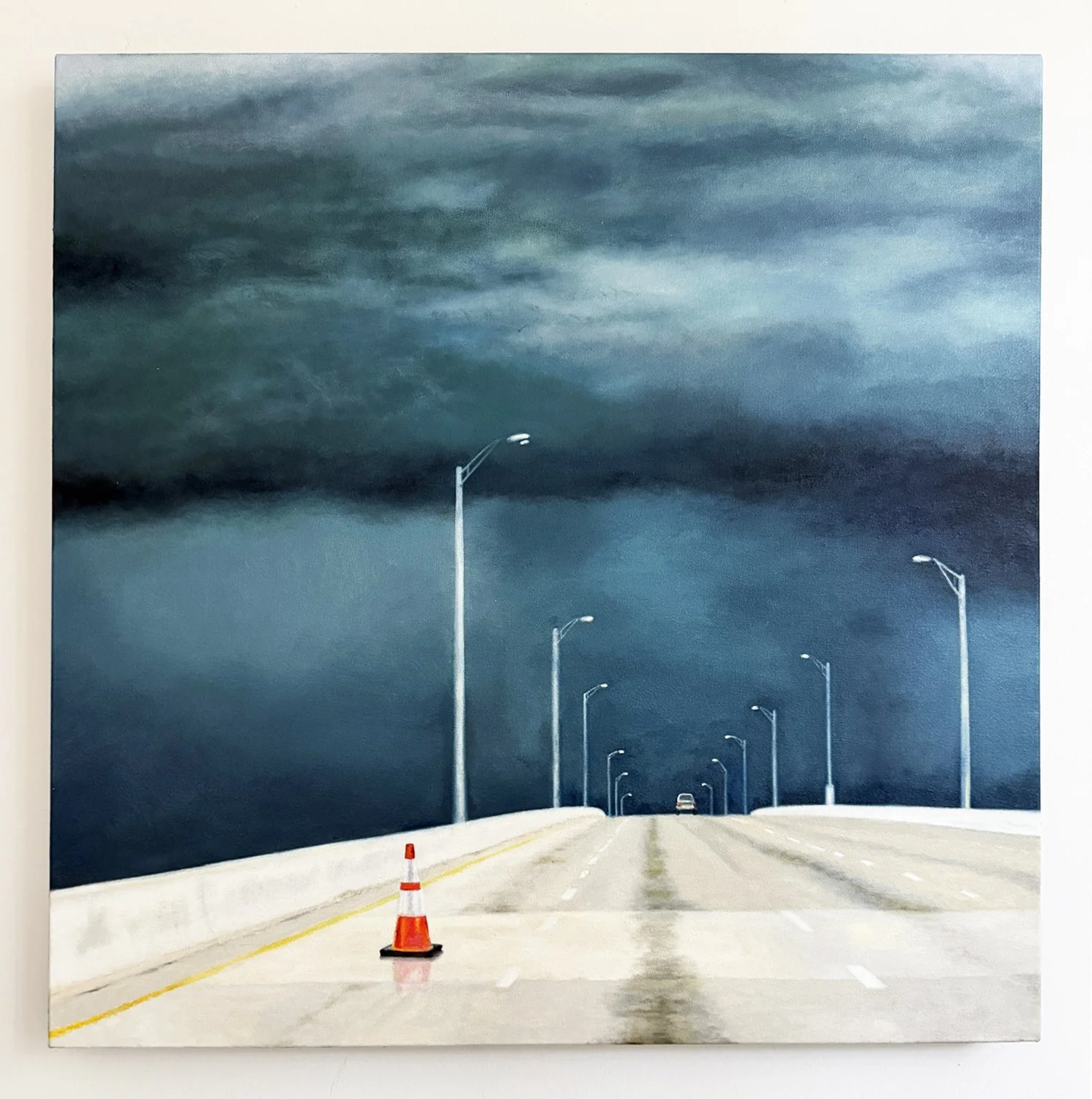 dave's painting | 30" x 30” | oil on canvas
