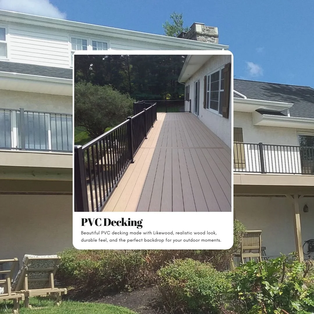 Step onto something stunning ✨
Our beautiful PVC decking, made with Likewood&mdash;crafted to look like real wood, built to last, and made for those slow evenings outside and barefoot mornings. 🌿🏡

#LikeWood #PVCdecking #OutdoorLiving #BackyardGoal