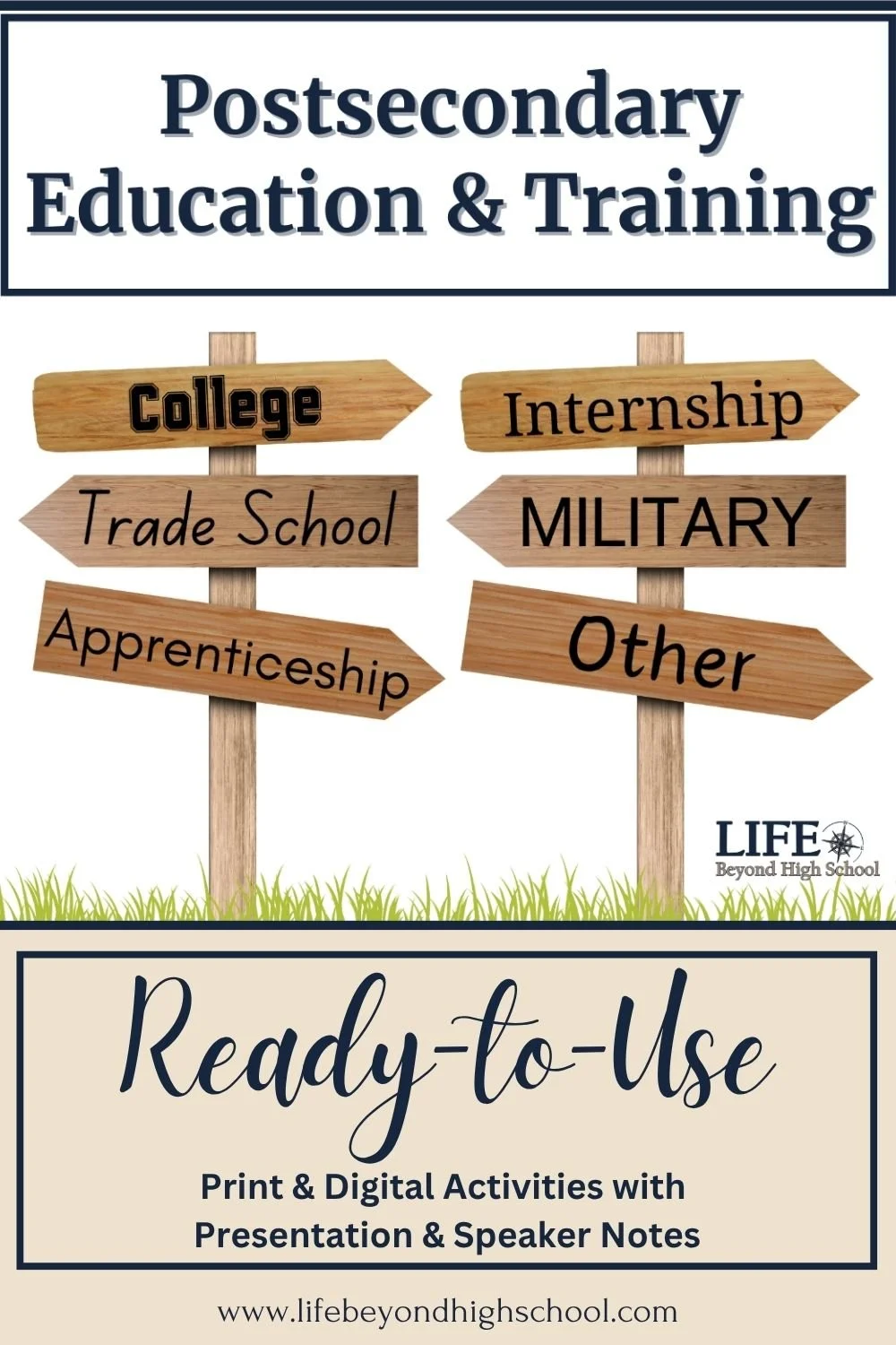 Postsecondary Postsecondary Education & Training — Life Beyond High School