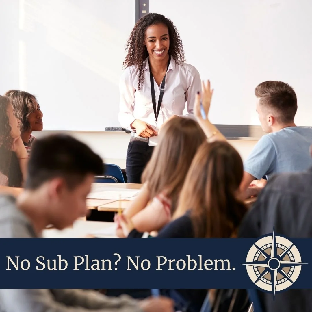 No Sub Plan? No Problem. Adulting Activities to the Rescue!