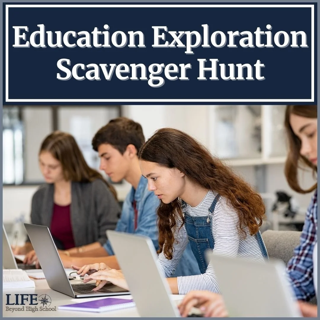 Students can choose between a visual or worksheet version of this research activity to explore postsecondary education options