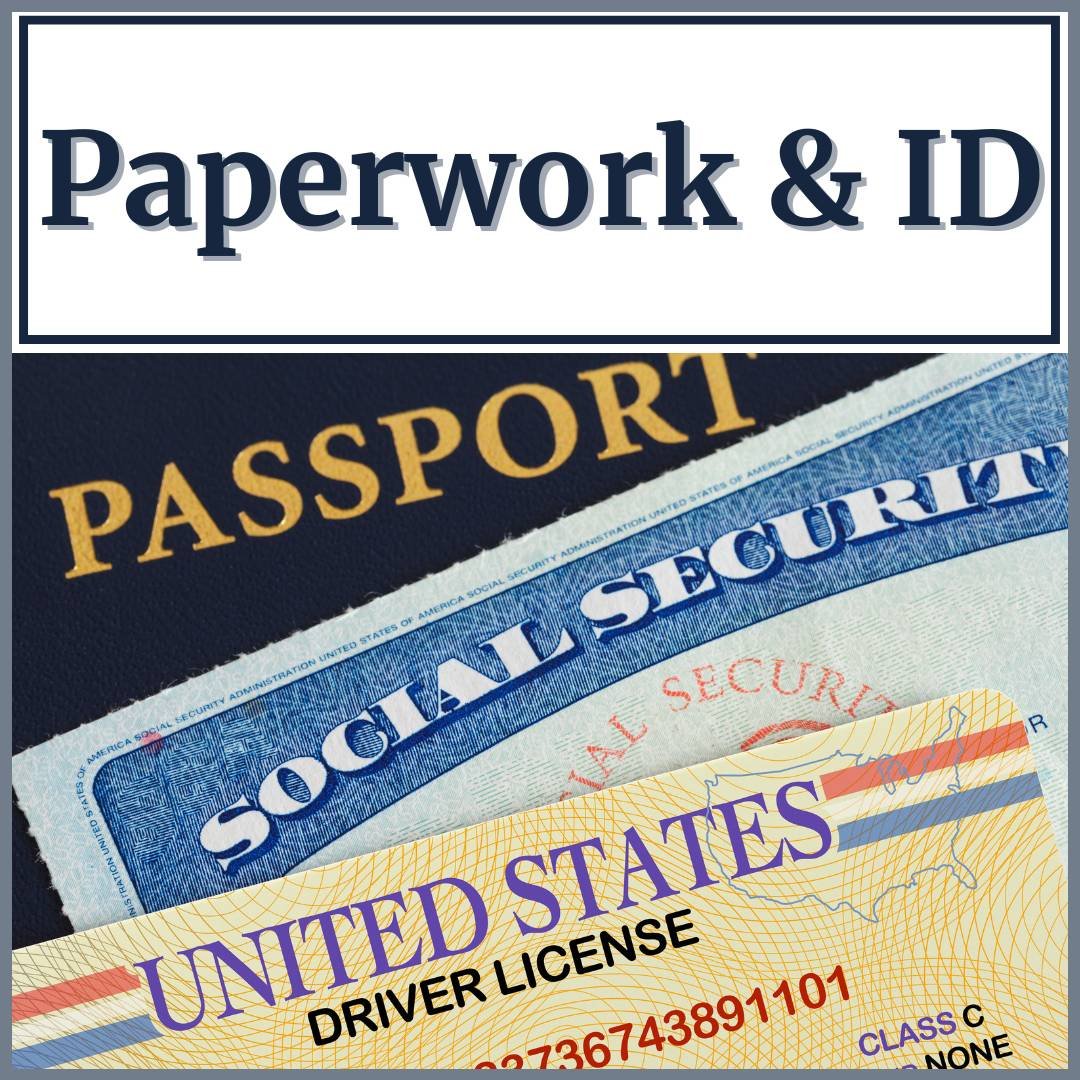 Lesson and activities about how to manage the paperwork of adulthood