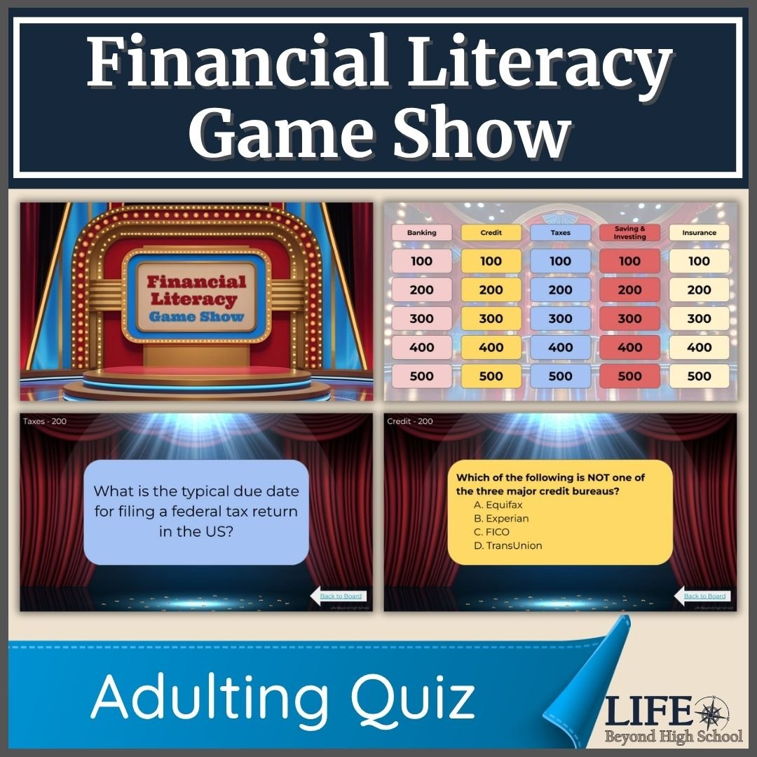 Financial Literacy Review Game