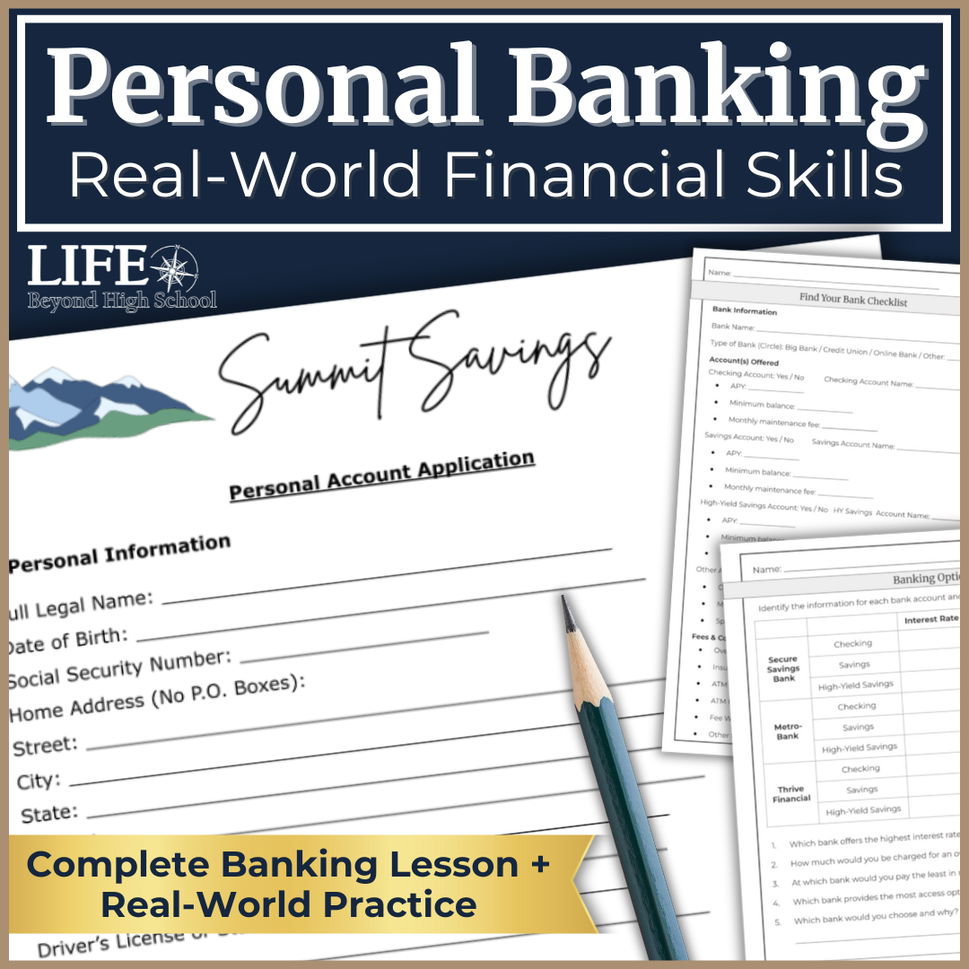 Banking Skills for Personal Financial Literacy