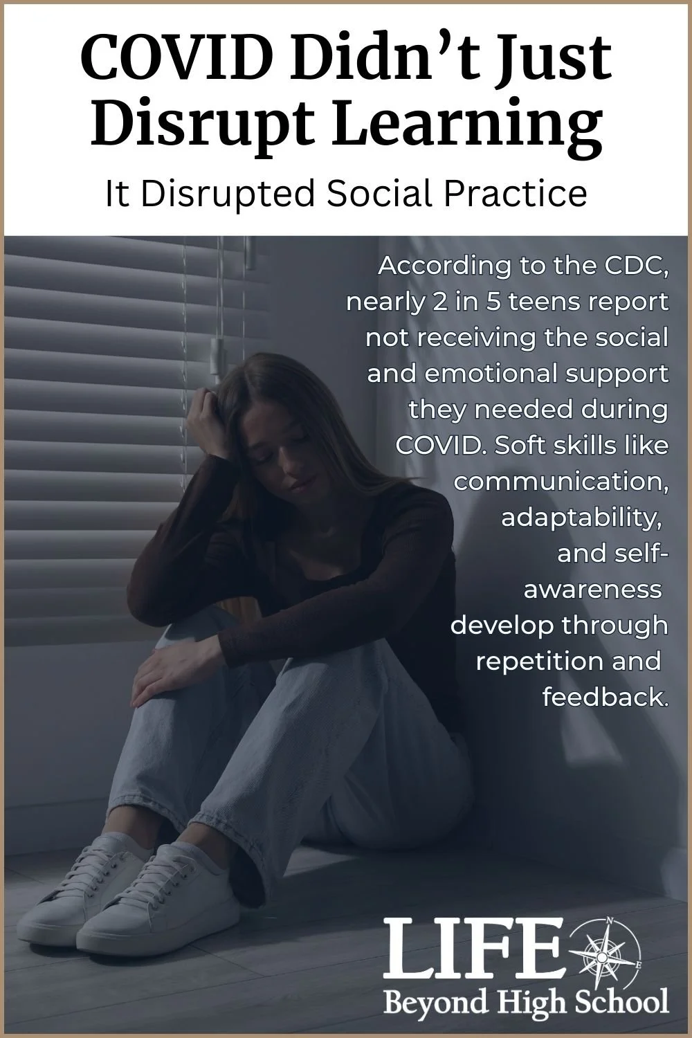 Statistics about the impact of covid on soft skills development in teens and young adults.