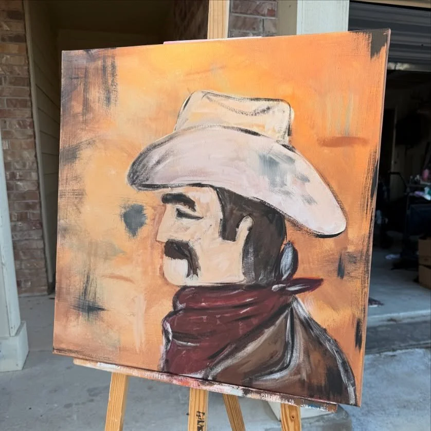 Hello cowboy 

#western #westernstyle #westernart #westernartist #westernartcollector #texas #newbraunfels #gruene #gruenehall