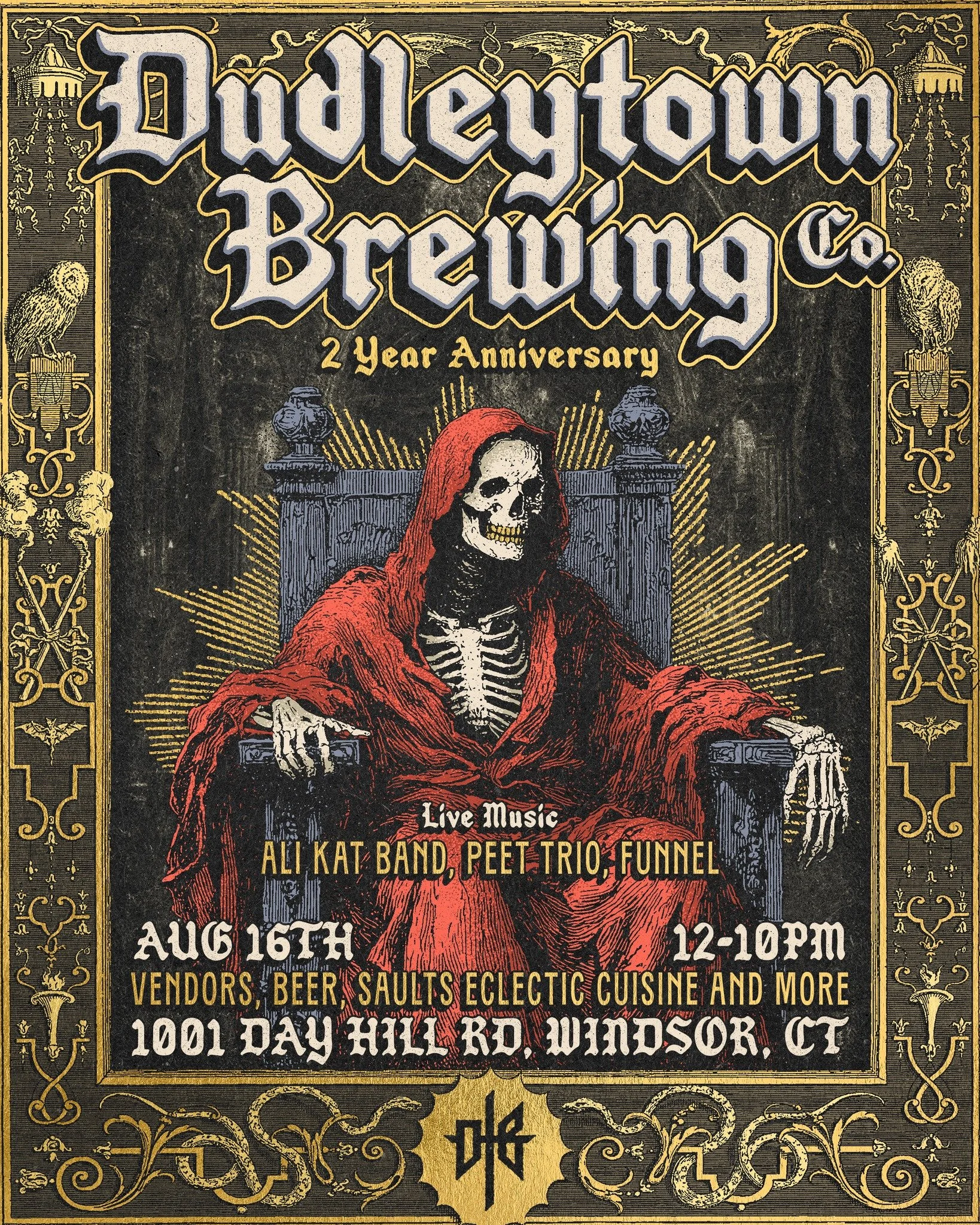 Dudleytown Brewing 2 Year Anniversary