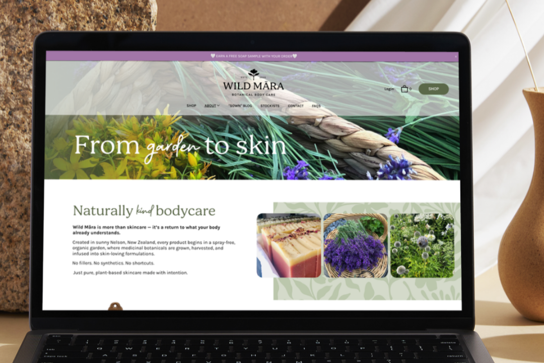 Redesigning Wild Māra for a Stronger eCommerce Presence