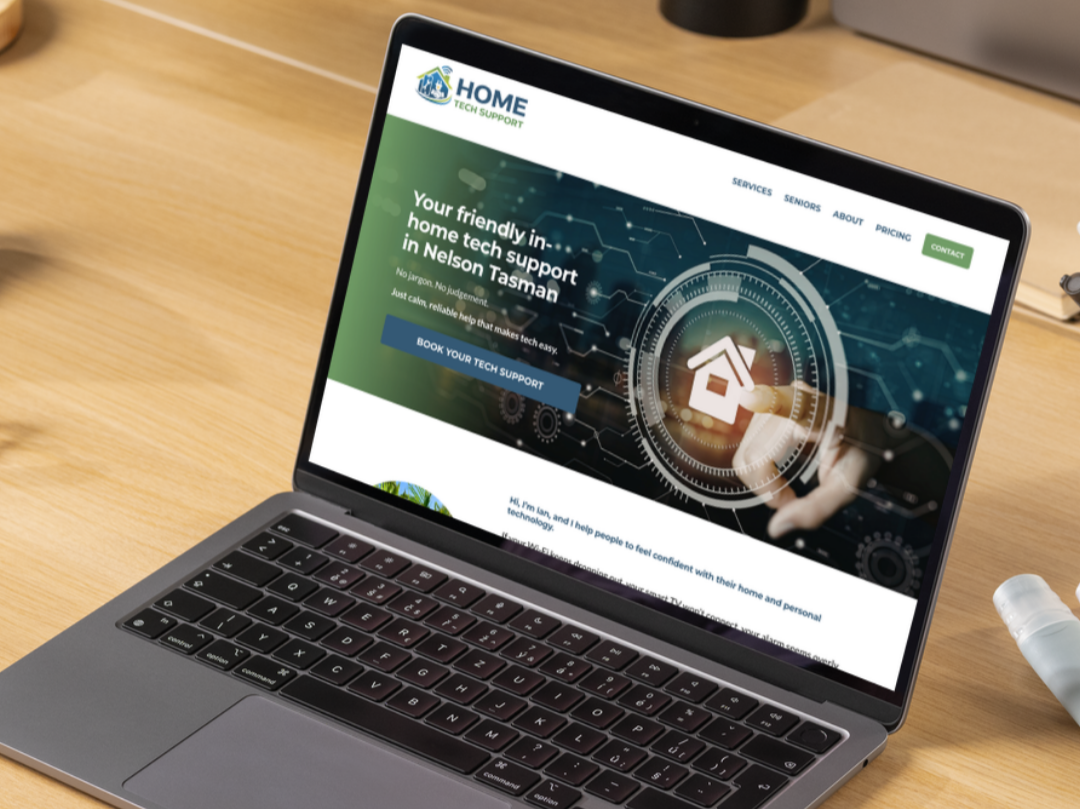 Building the Home Tech Support Website from the Ground Up