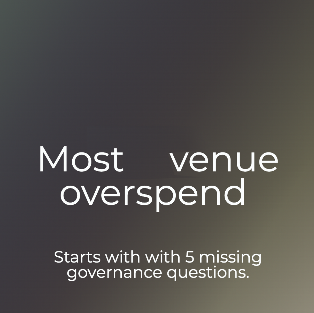 Most Hospitality Interior Renovation Overspend Starts With 5 Missing Governance Questions. Here’s What Smart Operators Do Differently