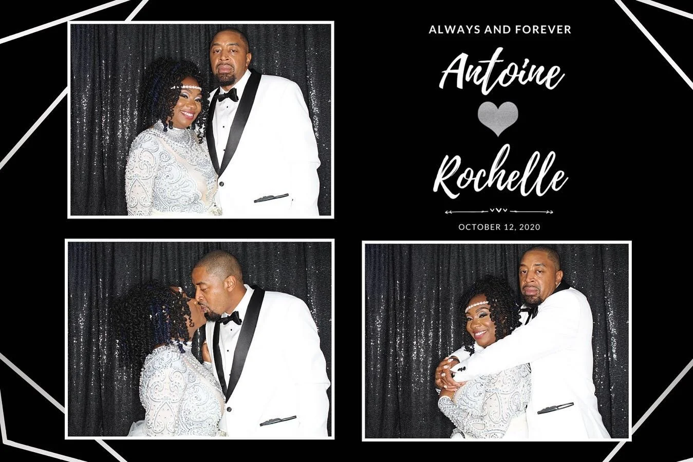 Congratulations to Antoine &amp; Rochelle on tying the knot last night! 💍 Thanks for having The Buddy Booth at your wedding to celebrate the special day! 🤍