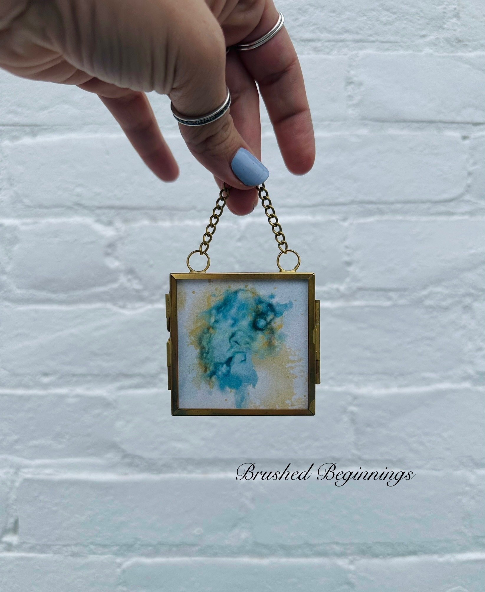 Ultrasound Ornament - Watercolor